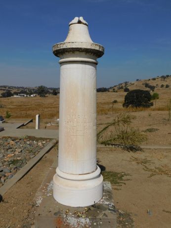 [Picture of Maria Pallavicini grave]